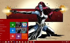 Mystique win10 theme