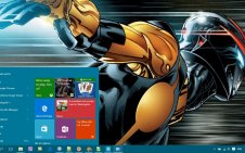 Nova Marvel win10 theme