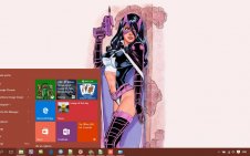 Huntress win10 theme