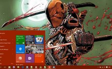 Deathstroke win10 theme