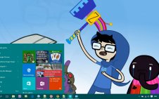 Homestuck win10 theme