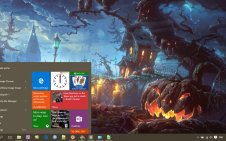 Halloween win10 theme