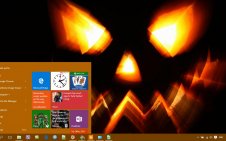 Scary Halloween win10 theme