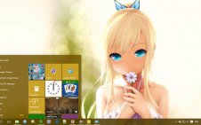 Cute Anime win10 theme