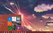 Anime Scenery win10 theme