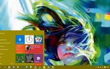 Awesome Anime win10 theme