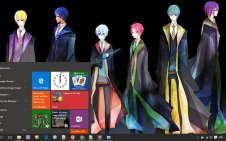 Kuroko no Basket win10 theme