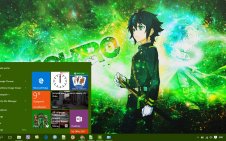 Owari No Seraph win10 theme