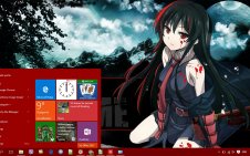 Akame ga Kill! win10 theme