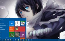 Noragami win10 theme