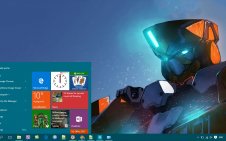 Aldnoah.Zero win10 theme