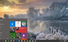 Winter win10 theme