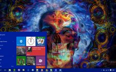 Trippy win10 theme