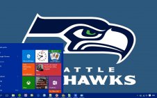 Seahawks win10 theme