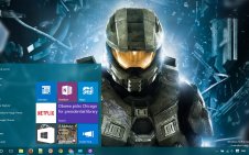 Halo win10 theme