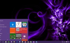 Purple win10 theme