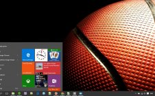 Basketball win10 theme