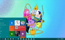 Adventure Time win10 theme