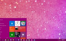 Glitter win10 theme