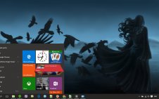 Dark win10 theme