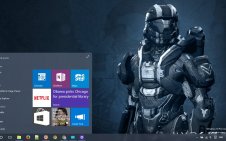 Halo 4 Heroes win10 theme