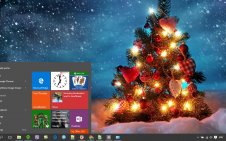 Christmas win10 theme