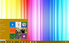 Rainbow win10 theme