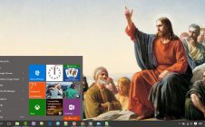 Jesus win10 theme