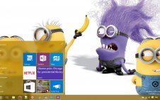 Despicable Me win10 theme