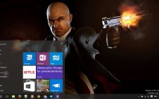 Hitman Absolution win10 theme