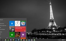 Paris win10 theme