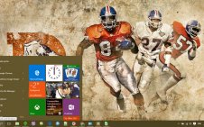 Broncos win10 theme