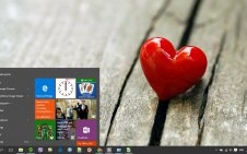 Heart win10 theme