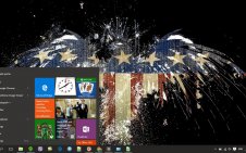 American Flag win10 theme