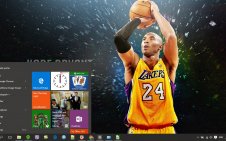 Kobe Bryant win10 theme