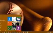 Baseball win10 theme