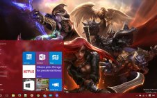 League of Legends win10 theme