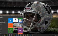 Raiders win10 theme