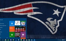 New England Patriots win10 theme