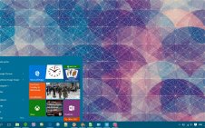 Geometric win10 theme