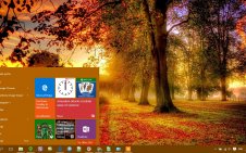 Fall win10 theme