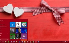 Valentine win10 theme