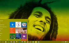 Bob Marley win10 theme