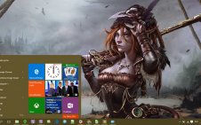 Steampunk win10 theme