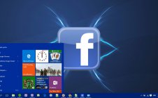 Facebook win10 theme