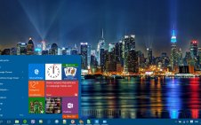 New York win10 theme