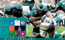 Philadelphia Eagles win10 theme