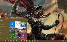 Diablo win10 theme