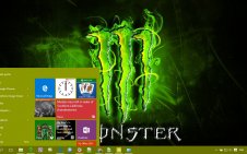 Monster Energy win10 theme