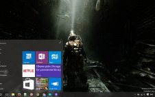 Metro Last Light win10 theme